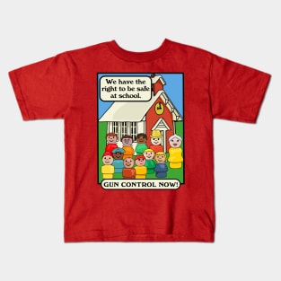 The Right to be Safe at School Kids T-Shirt